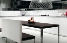 дизайн интерьера кухни столовой